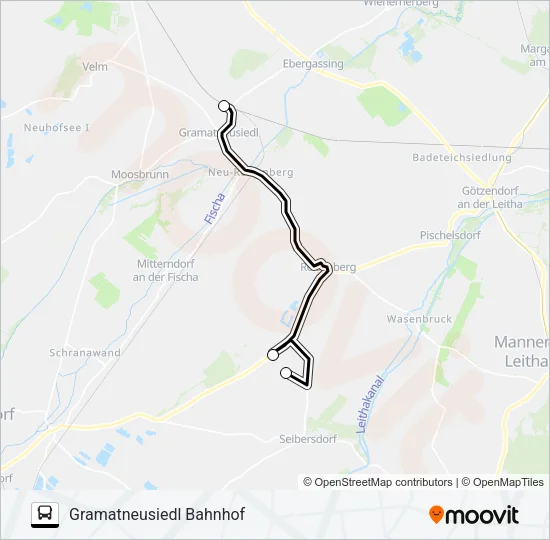 AIT-SHUTTLE Bus Line Map