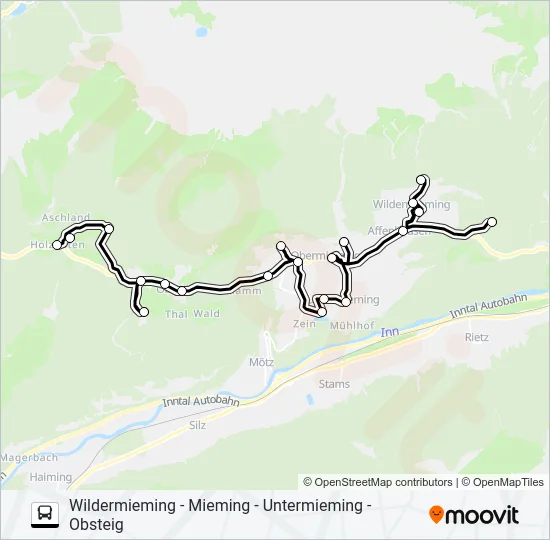 AKTIVBUS Bus Line Map