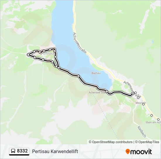8332 Bus Line Map