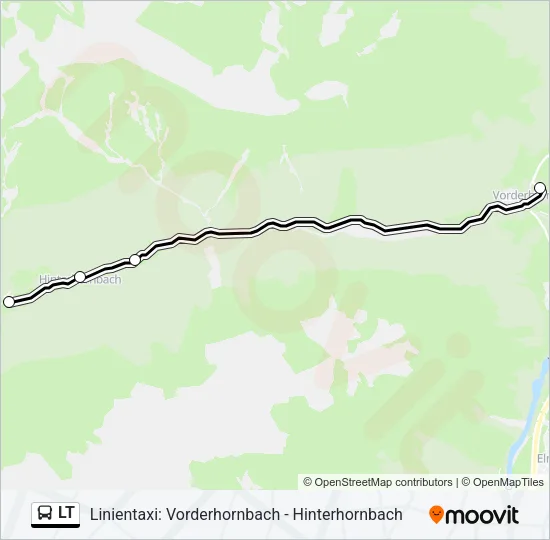 LT Bus Line Map