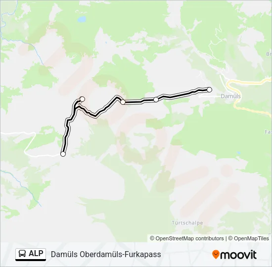 ALP Bus Line Map