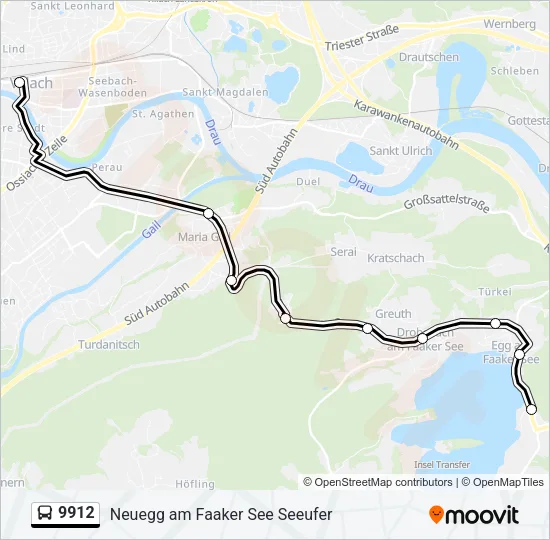 9912  Line Map