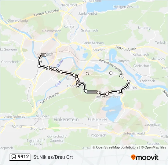 9912  Line Map