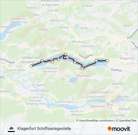 SCHWÖRTH Ferry Line Map