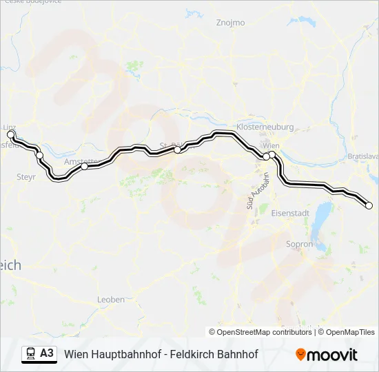 A3  Line Map