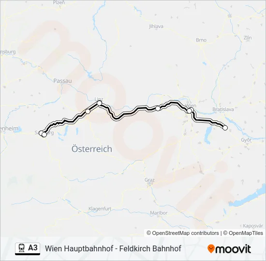 A3  Line Map