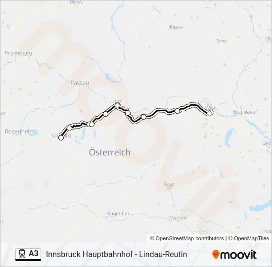 A3  Line Map