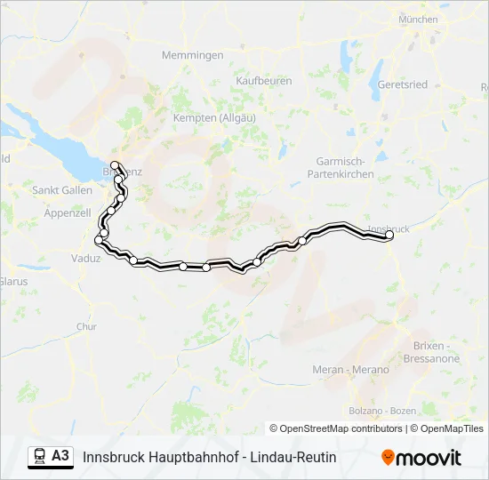 A3  Line Map