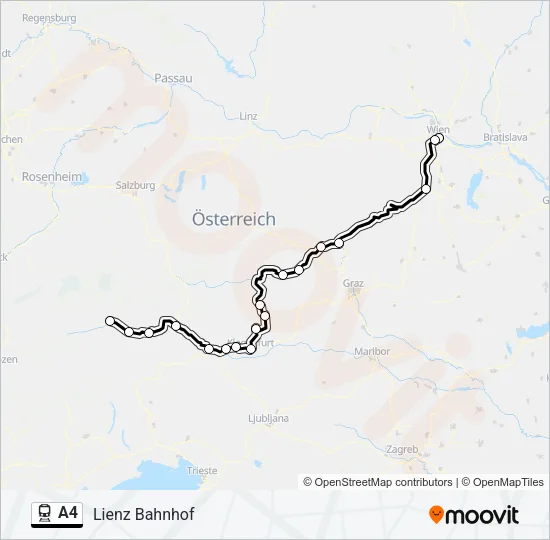A4  Line Map