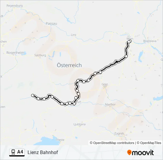 A4  Line Map