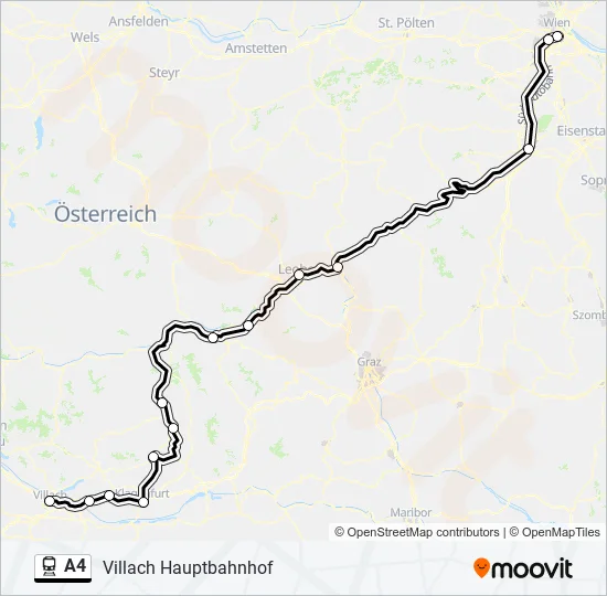 A4  Line Map