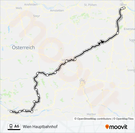 A6  Line Map