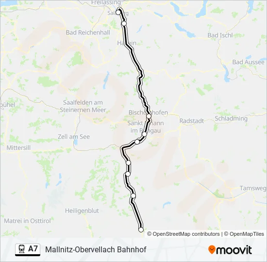 A7  Line Map