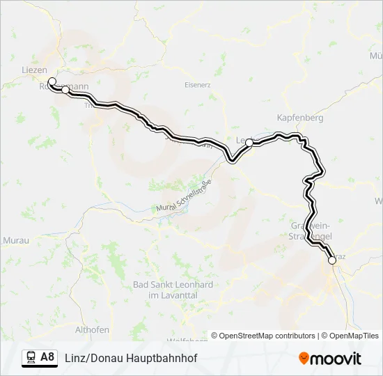 A8  Line Map