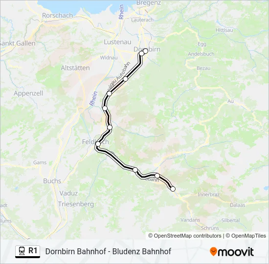 R1  Line Map
