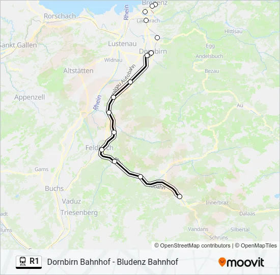 R1  Line Map