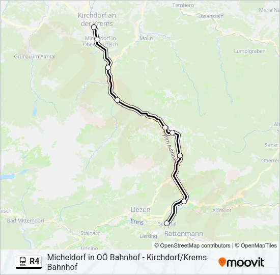 R4  Line Map