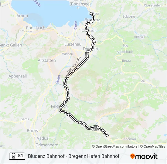 S1  Line Map