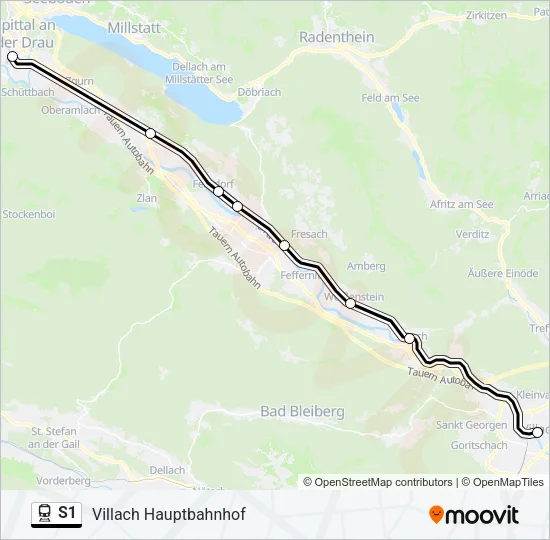 S1  Line Map