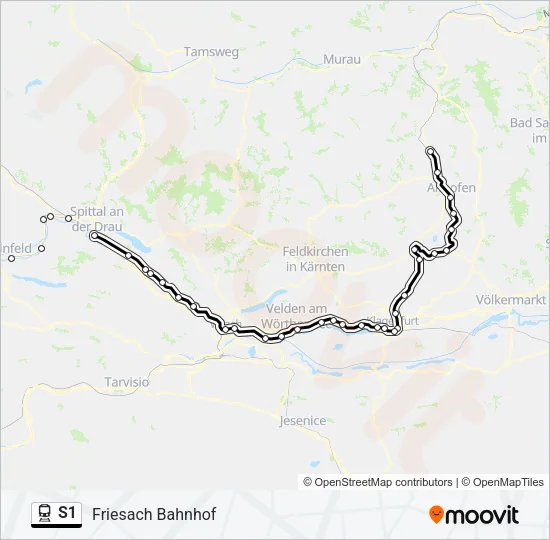 S1  Line Map