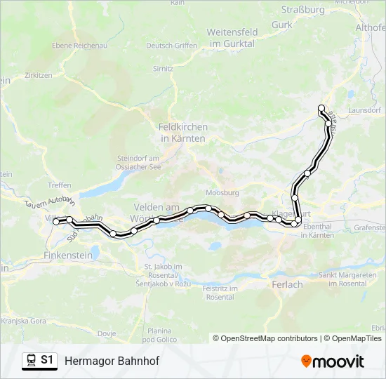 S1  Line Map