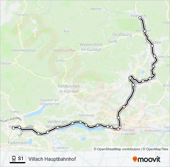S1  Line Map