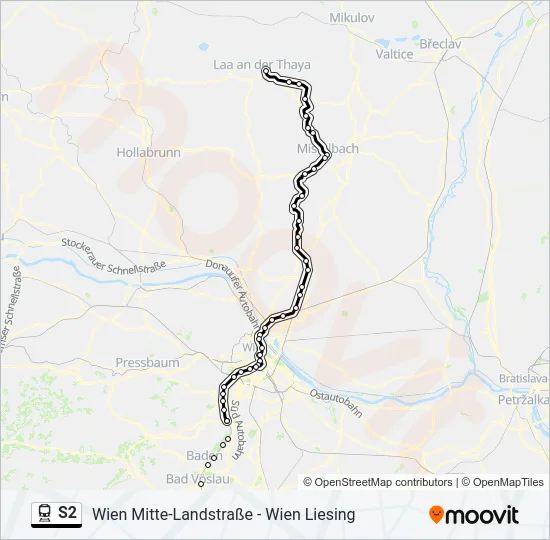 S2  Line Map