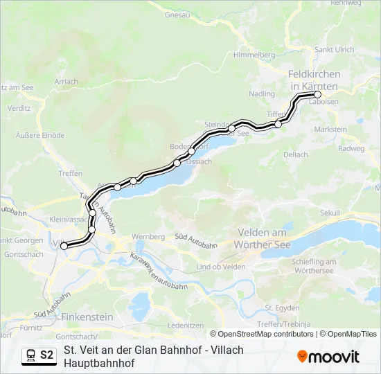 S2  Line Map
