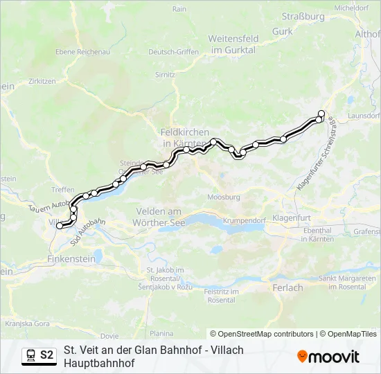 S2  Line Map