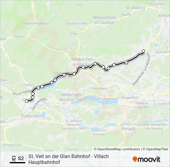 S2  Line Map