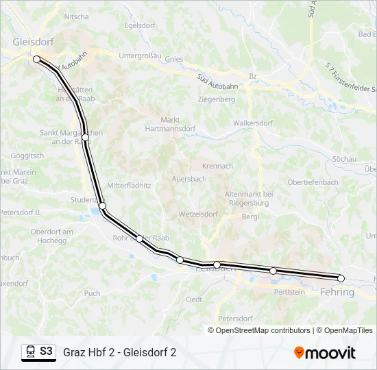 S3  Line Map