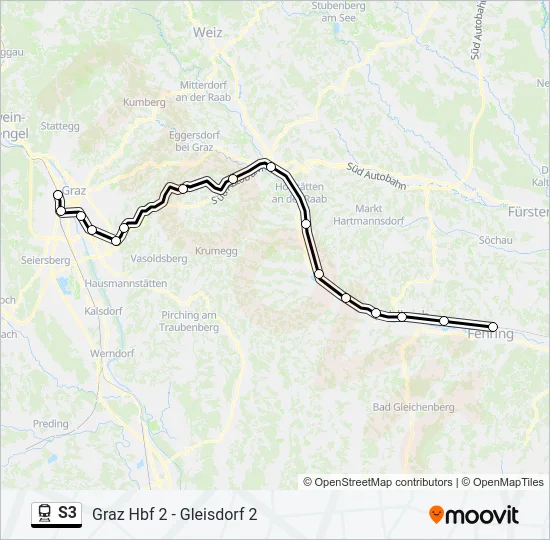S3  Line Map