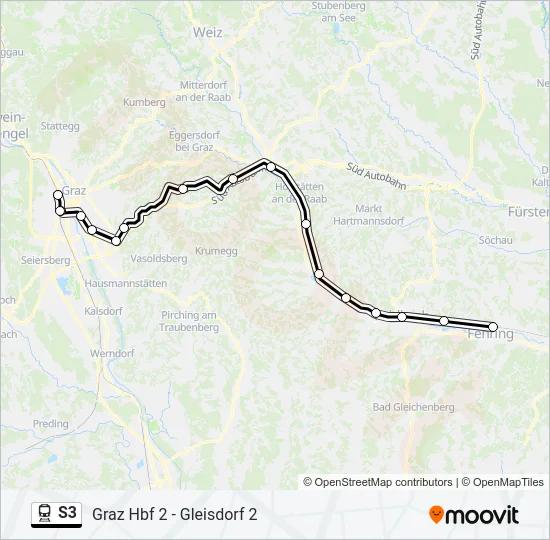 S3  Line Map