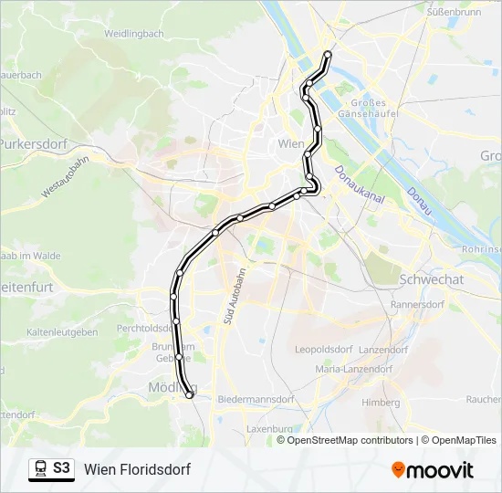 S3  Line Map