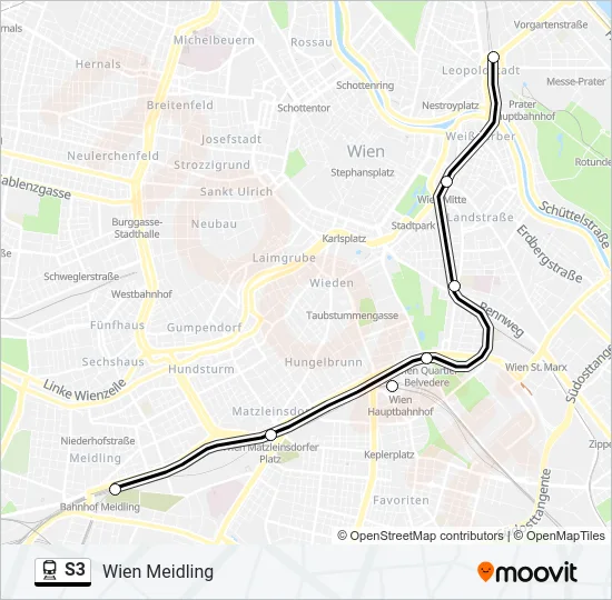 S3  Line Map