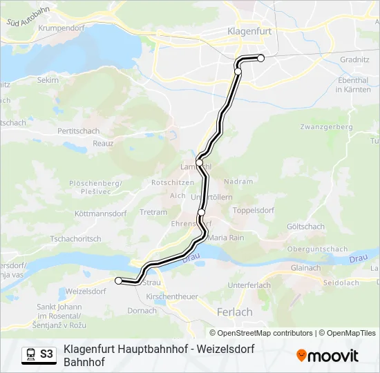 S3  Line Map