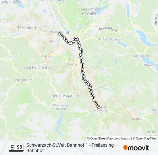 S3  Line Map