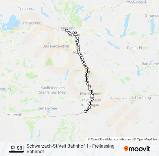 S3  Line Map