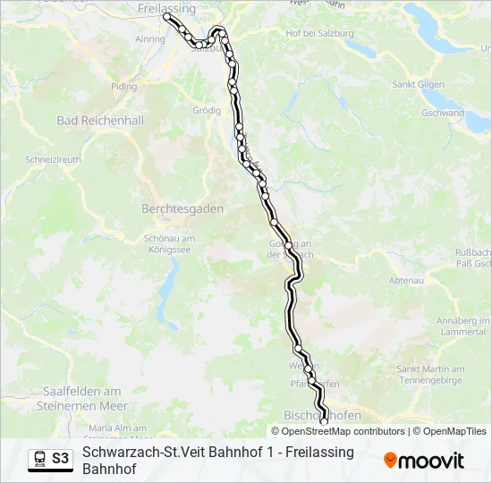 S3  Line Map