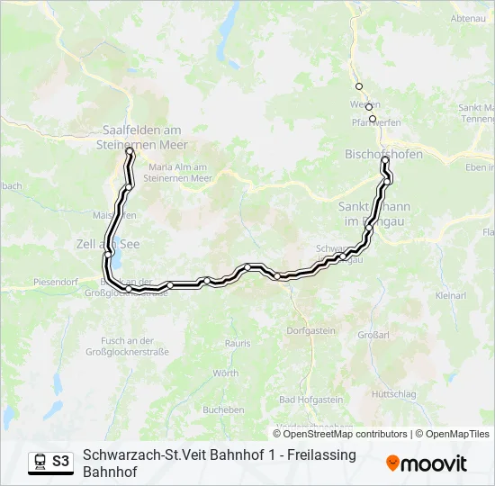 S3  Line Map