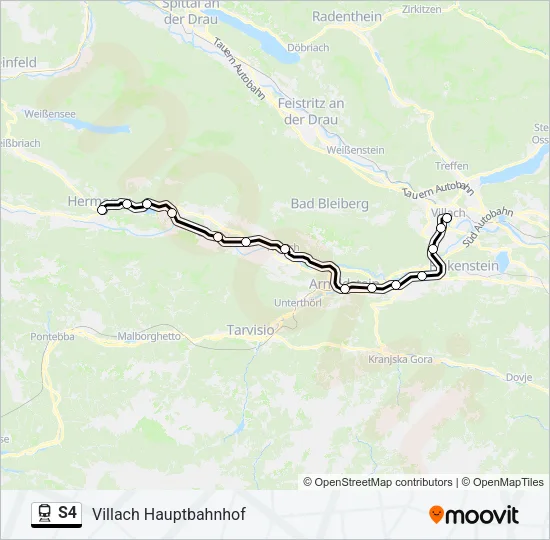 S4  Line Map
