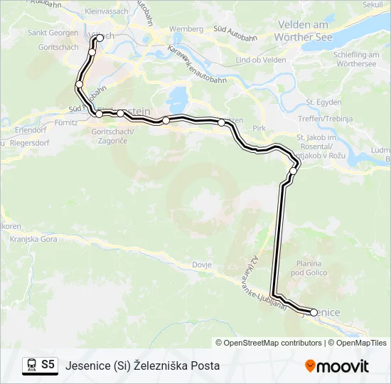 S5  Line Map