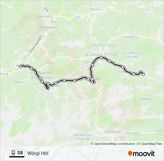 S8  Line Map