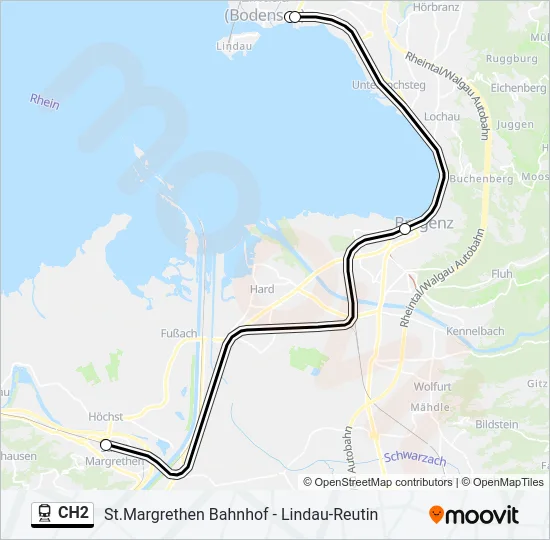 CH2  Line Map