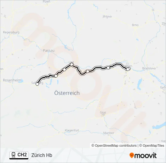 CH2  Line Map