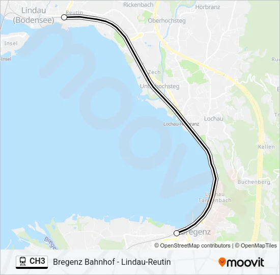 CH3  Line Map
