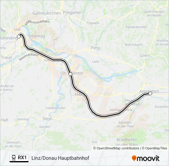RX1  Line Map