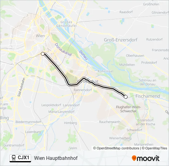 CJX1  Line Map