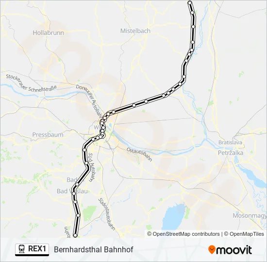 REX1  Line Map
