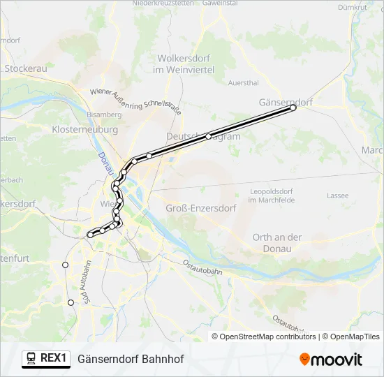 REX1  Line Map